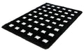 Kleine Wolke Badteppich Boxes 70x120 cm, Schwarz Weiss