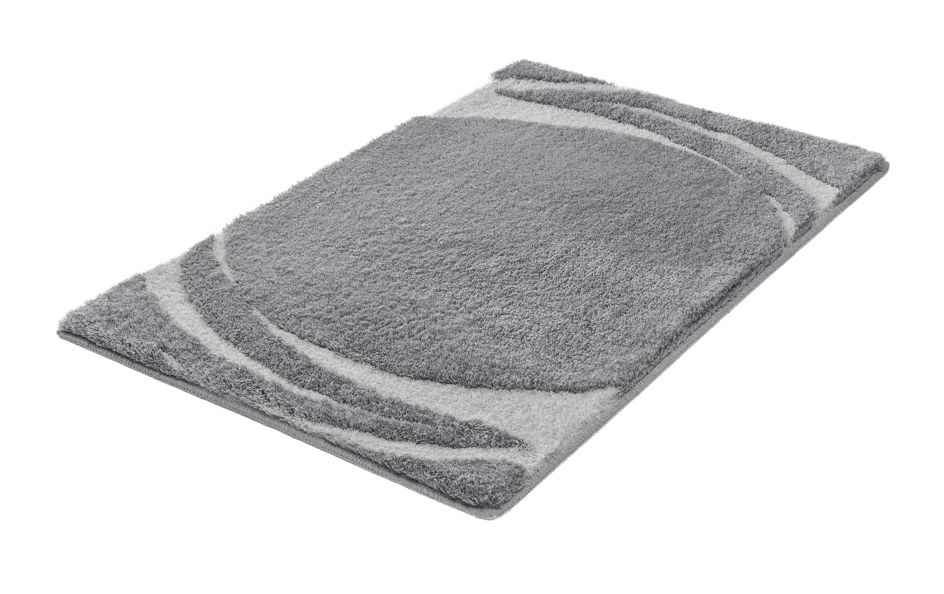 Kleine Wolke Badteppich Mystic 70x120 cm, Anthrazit