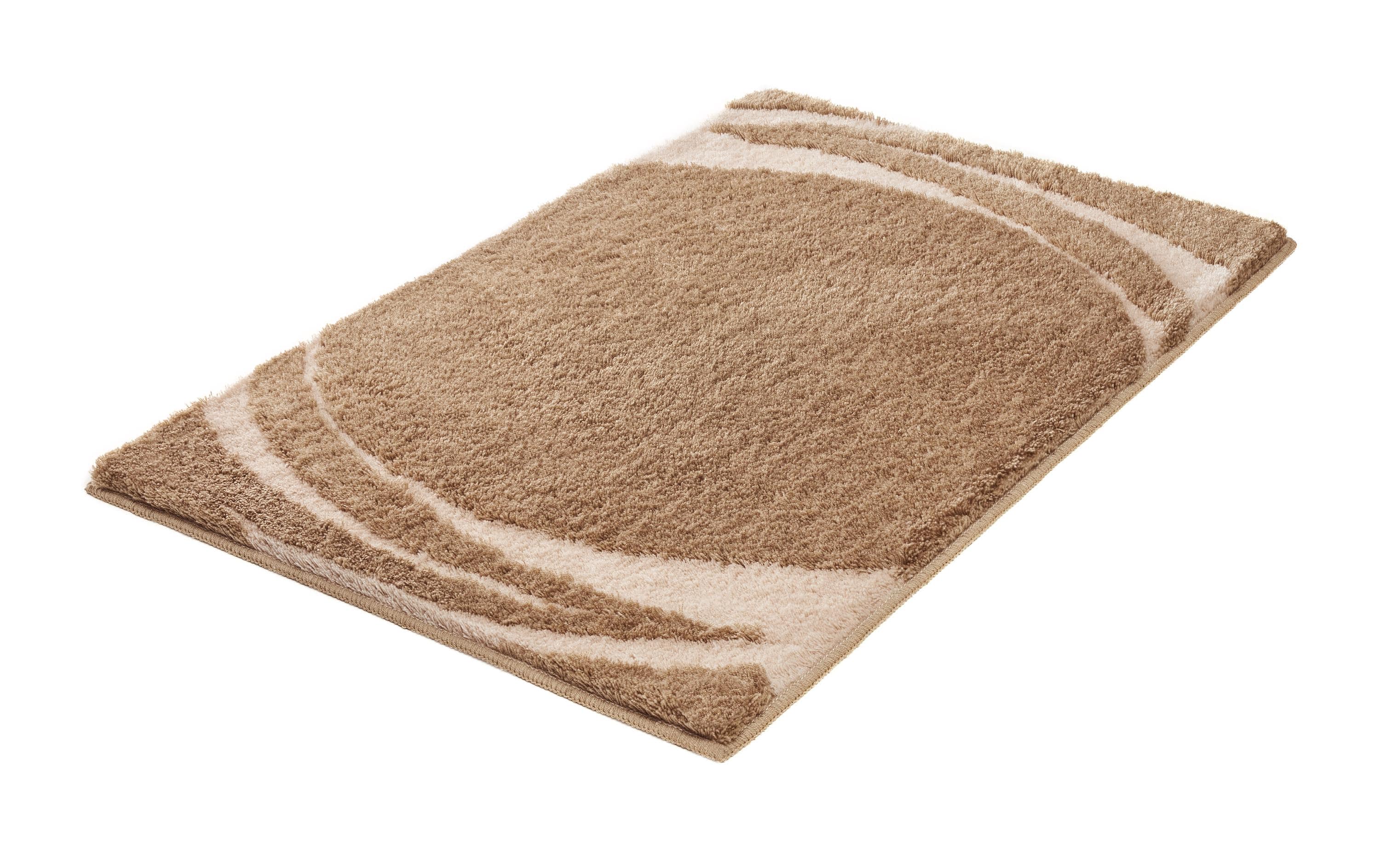 Kleine Wolke Badteppich Mystic 60x 90 cm, Taupe