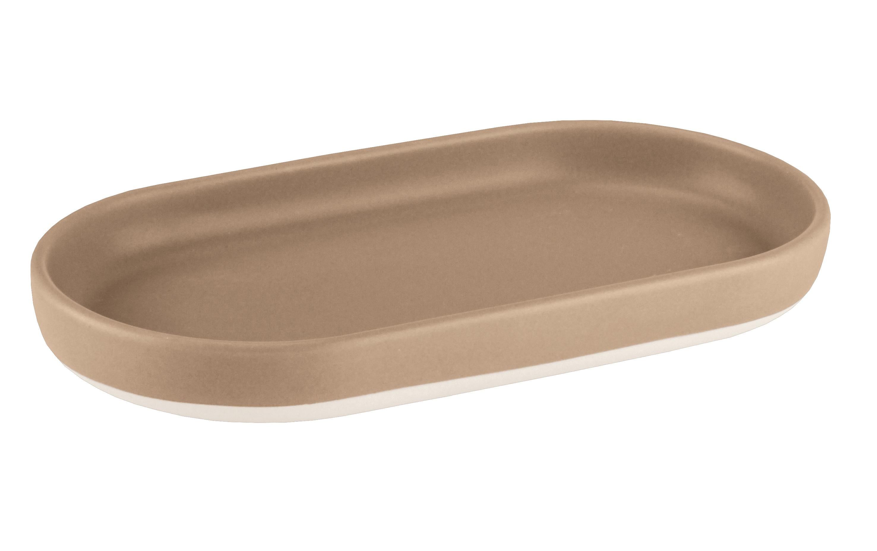 Kleine Wolke Dekoschale Lunella Dolomit, Taupe