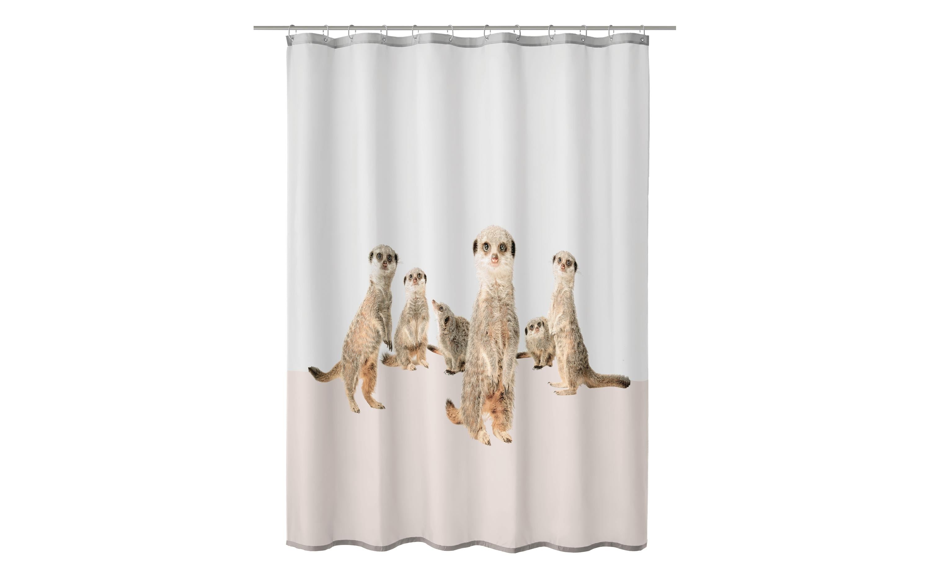 Kleine Wolke Duschvorhang Surie 100% Polyester, 180x200 cm