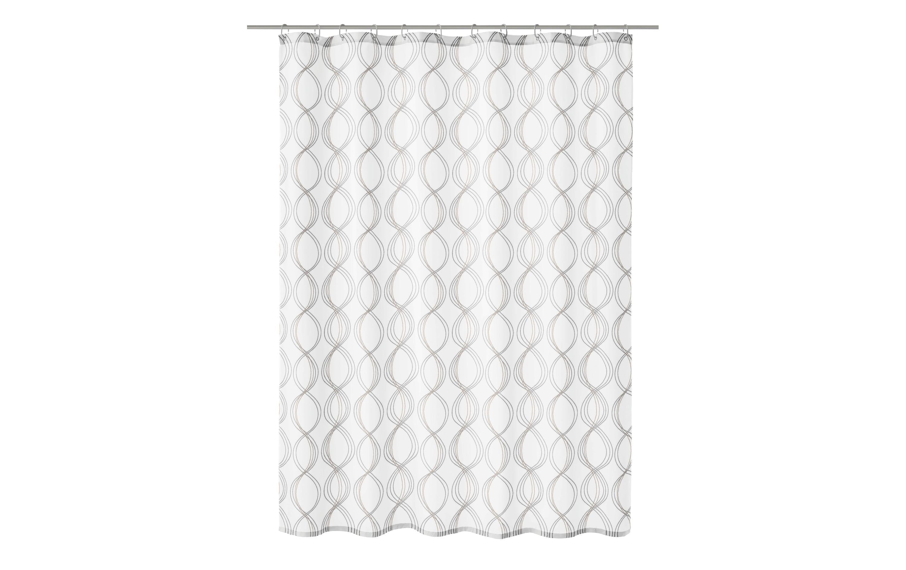 Kleine Wolke Duschvorhang Classy 100% Polyester, 240x180 cm