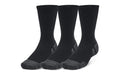 Under Armour Crew-Socken 3 Pack Grösse: 36.5 - 42, Farbe: Schwarz