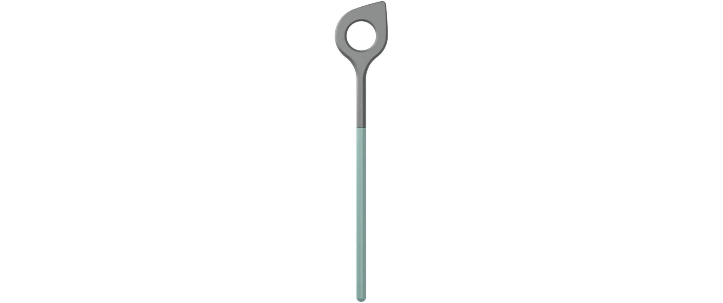 Rosti Kochlöffel NEW Optima mit Loch Nordic green, 31 cm, Nylon