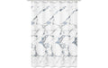 Kleine Wolke Duschvorhang Marble 100% Polyester, 180x200 cm