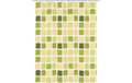 Kleine Wolke Duschvorhang Sonny 100% PEVA, 180 x 200 cm, Alge/Grün