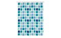 Kleine Wolke Duschvorhang Sonny 100% PEVA, 180 x 200 cm, Blue