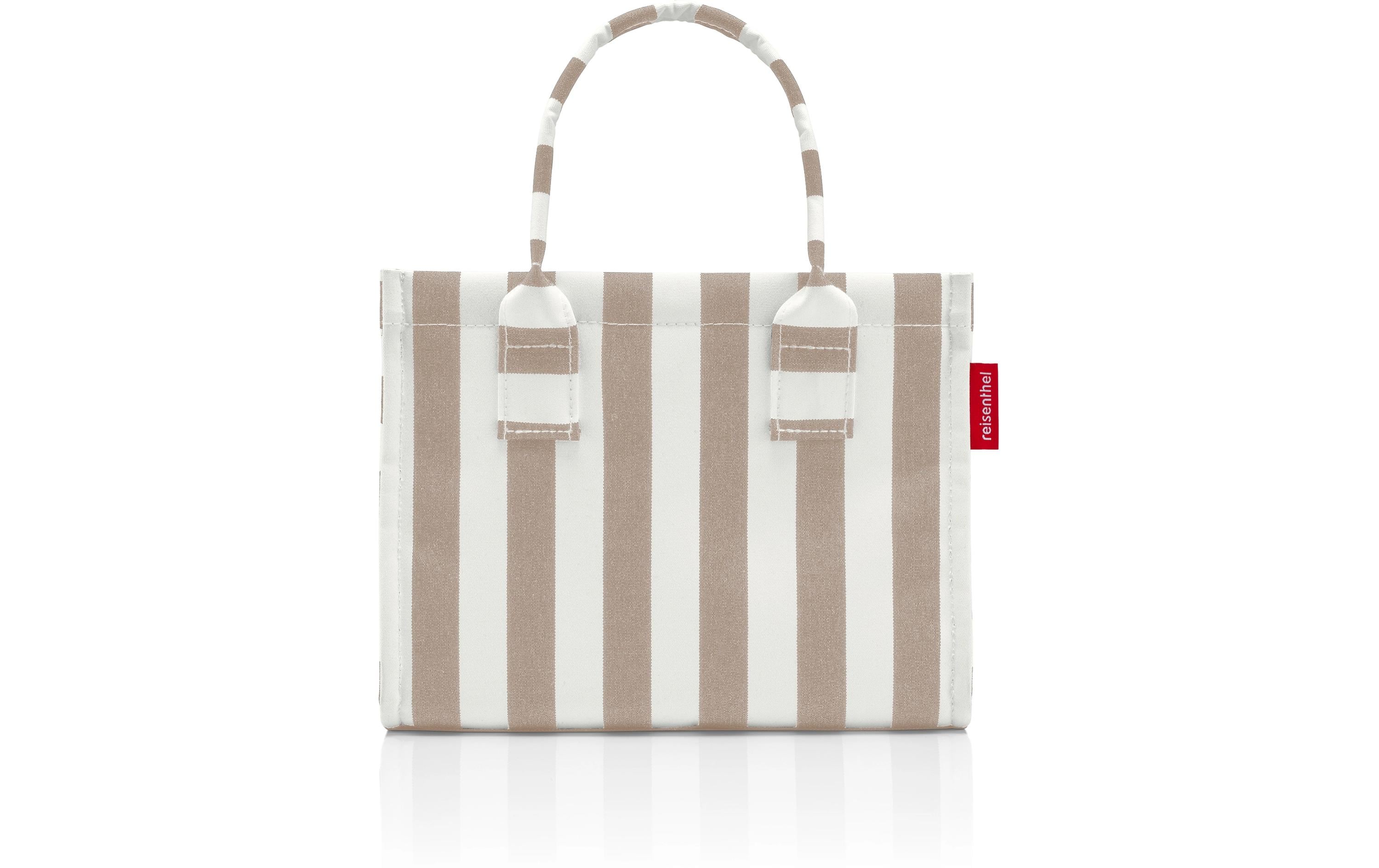 Reisenthel daily shopper XS summerstripes coffee