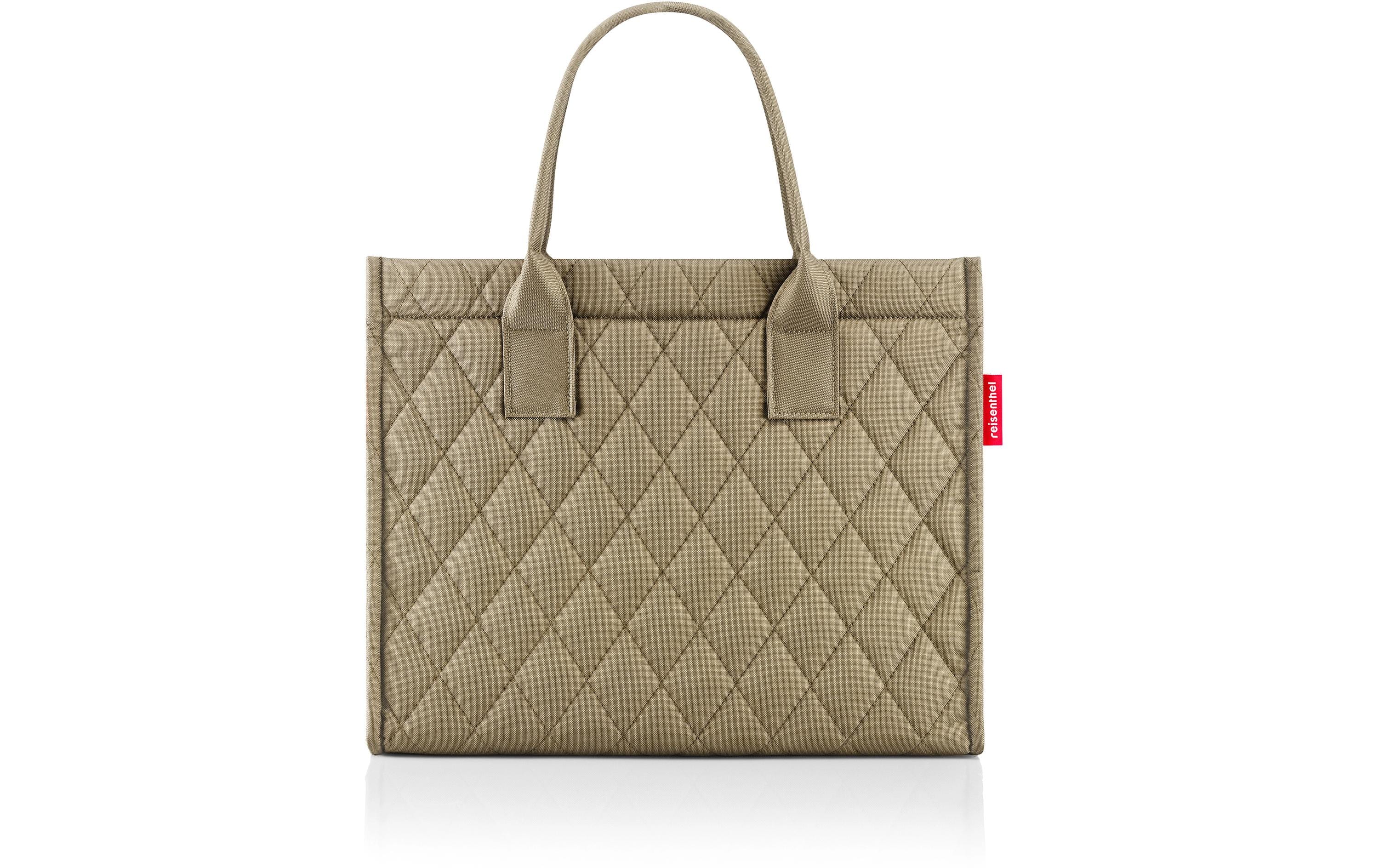 Reisenthel daily shopper business rhombus olive