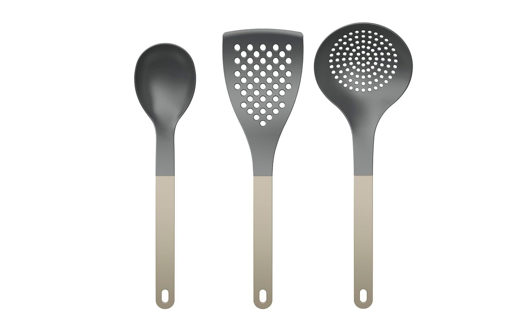 Rosti Küchenhelfer-Set Optima, 3er Set Humus, Nylon