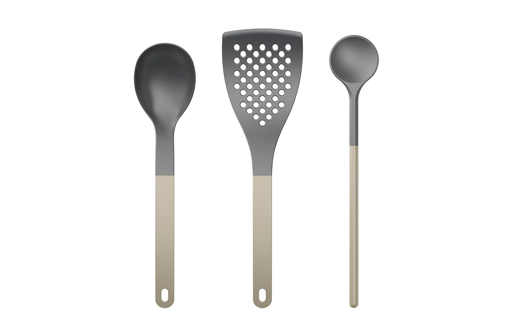Rosti Küchenhelfer-Set Optima, 3er Set Humus, Nylon