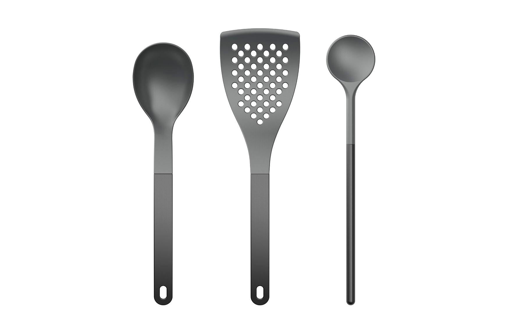 Rosti Küchenhelfer-Set Optima, 3er Set Black, Nylon