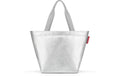 Reisenthel shopper M silver crackle