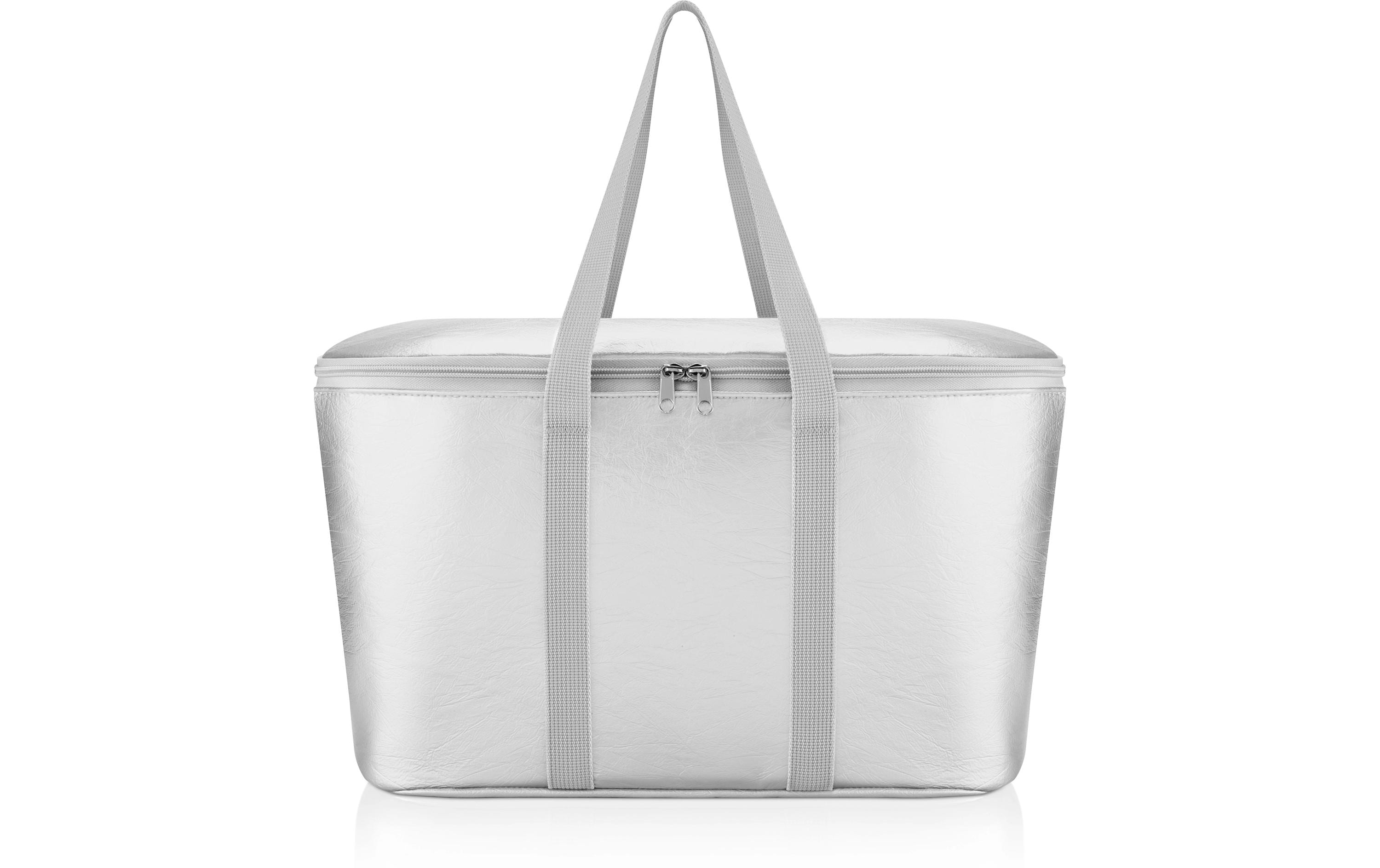 Reisenthel coolerbag silver crackle