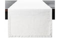 Proflax Tischläufer, Leinen white, 50 x 150 cm