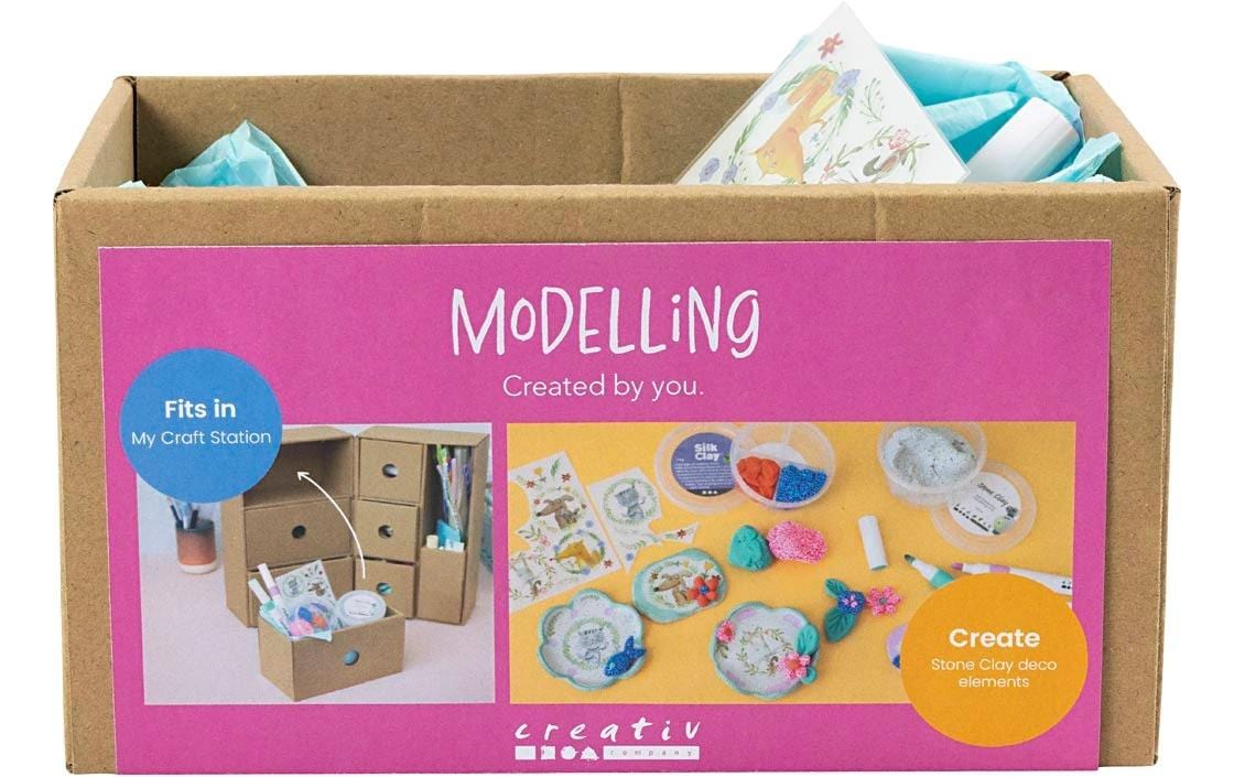 Creativ Company Bastel-Box Organizer Zunehör Modellieren