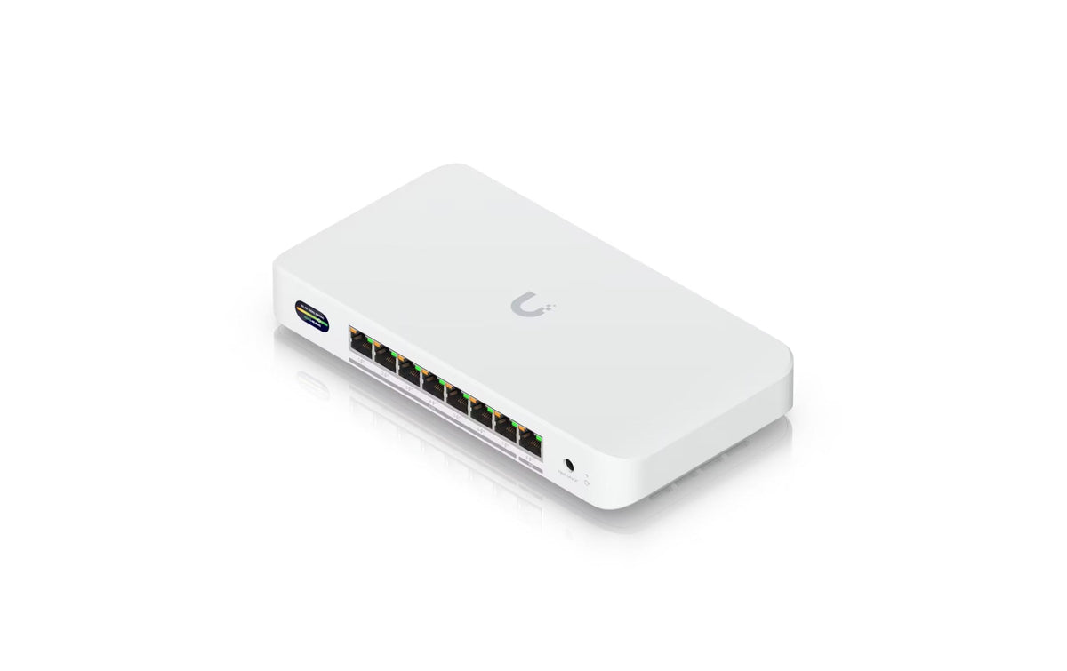 Ubiquiti UniFi UDB-Switch-EU, WiFi-7 WLAN-Bridge, 7x25GE PoE+, 1x10GE,35W Budget