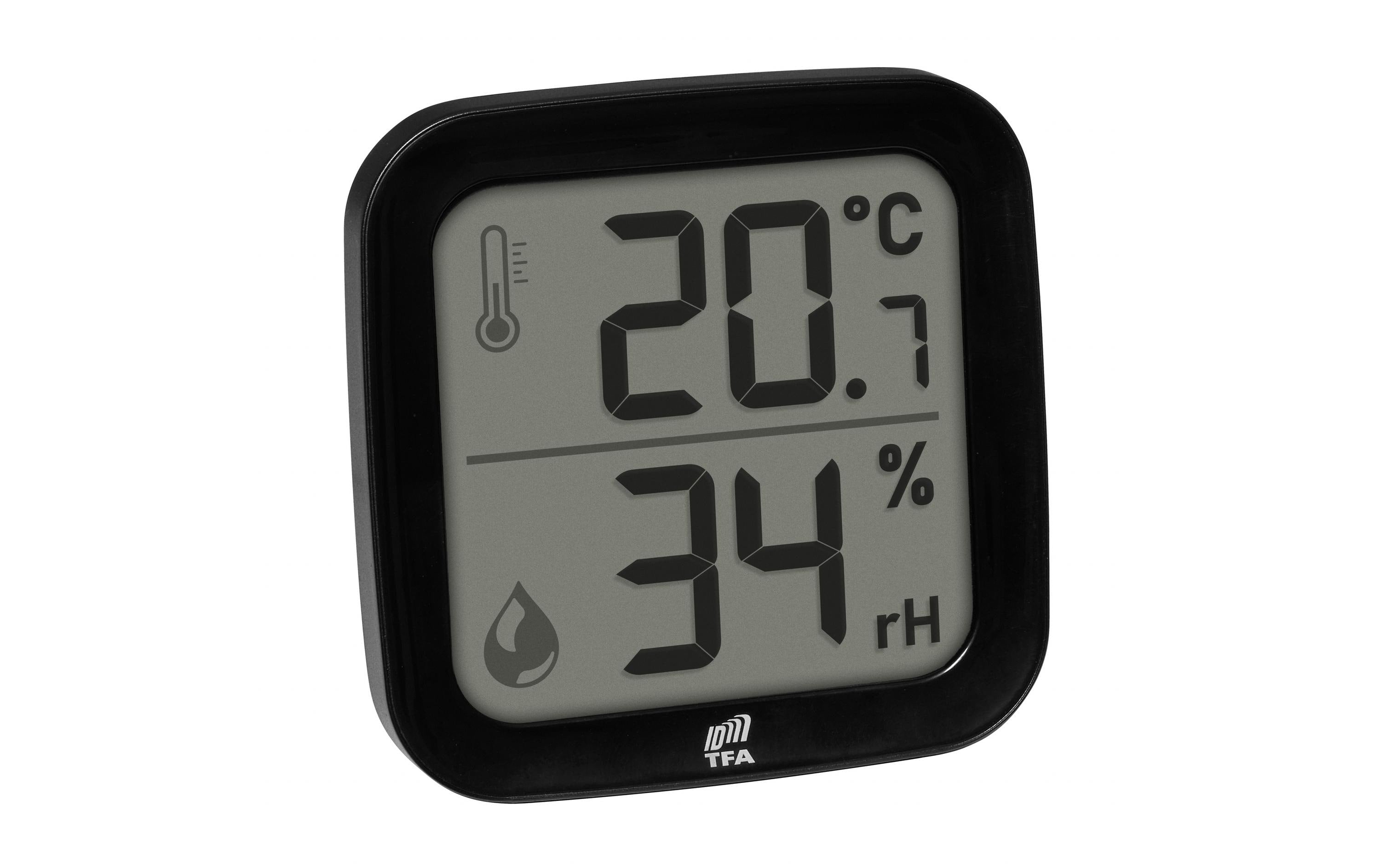 TFA.me Sender ID-A0 INDOOR Thermo-Hygro-Sender, Schwarz