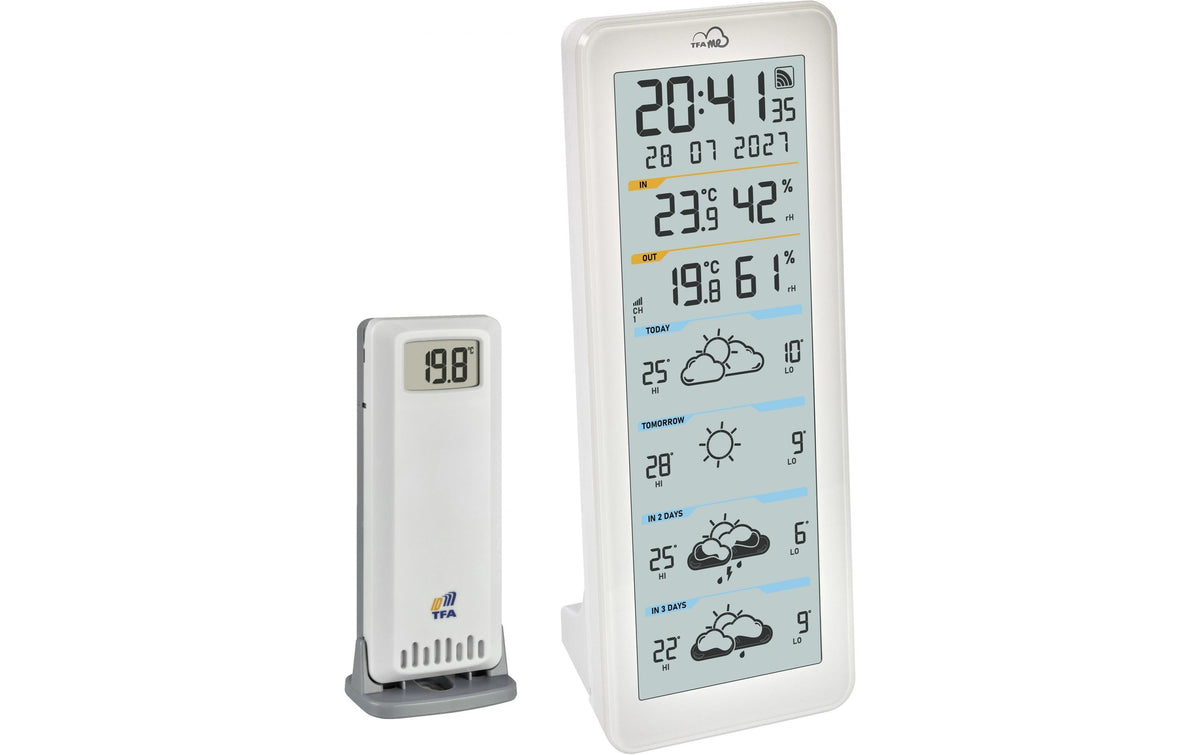 TFA.me ID-06 WLAN Funk-Wetterstation ohne Batterie, inkl. Sender 30.3900.02