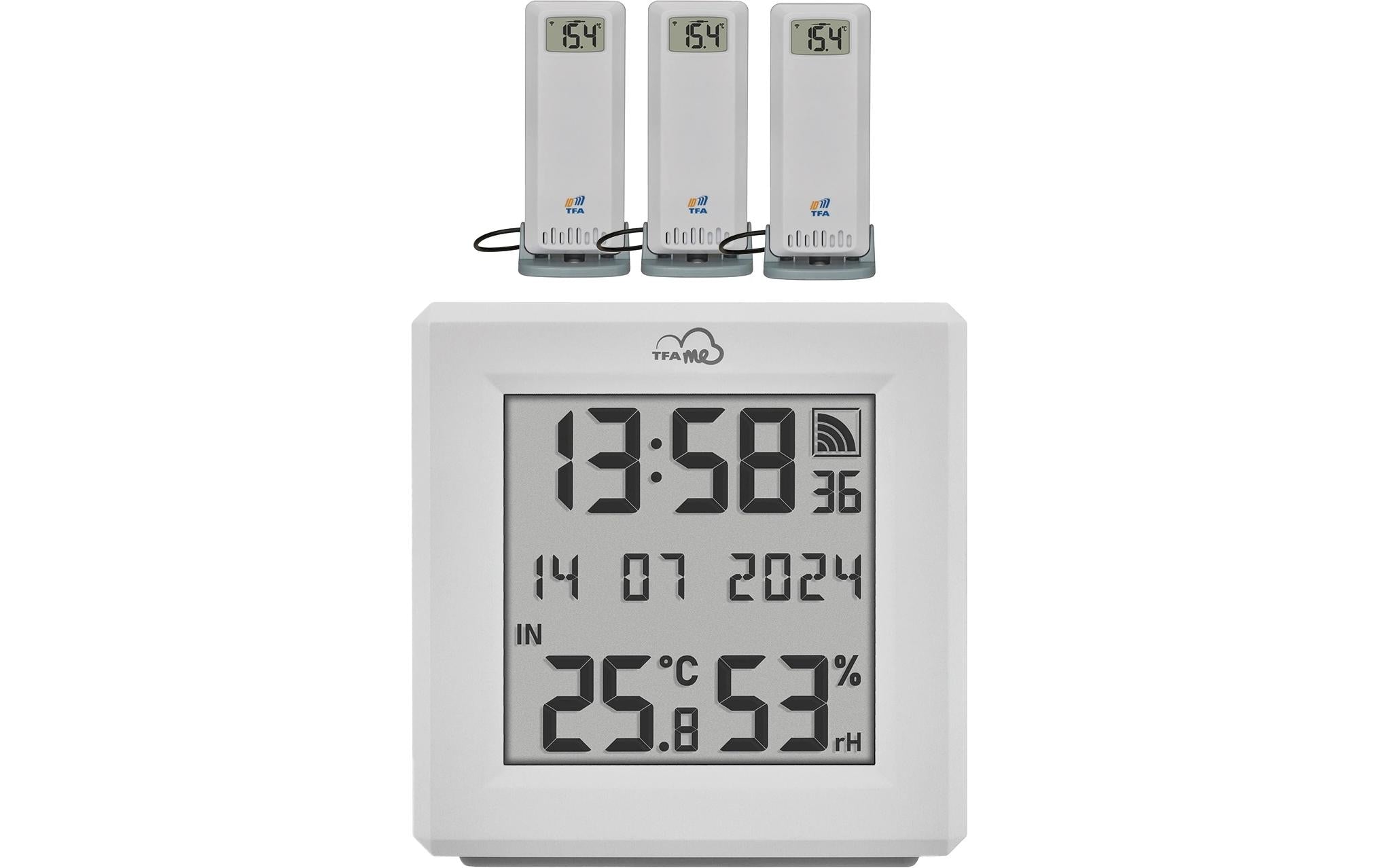 TFA.me Starter-Set mit WLAN Gateway und 3 x 2-fach Temperatursender