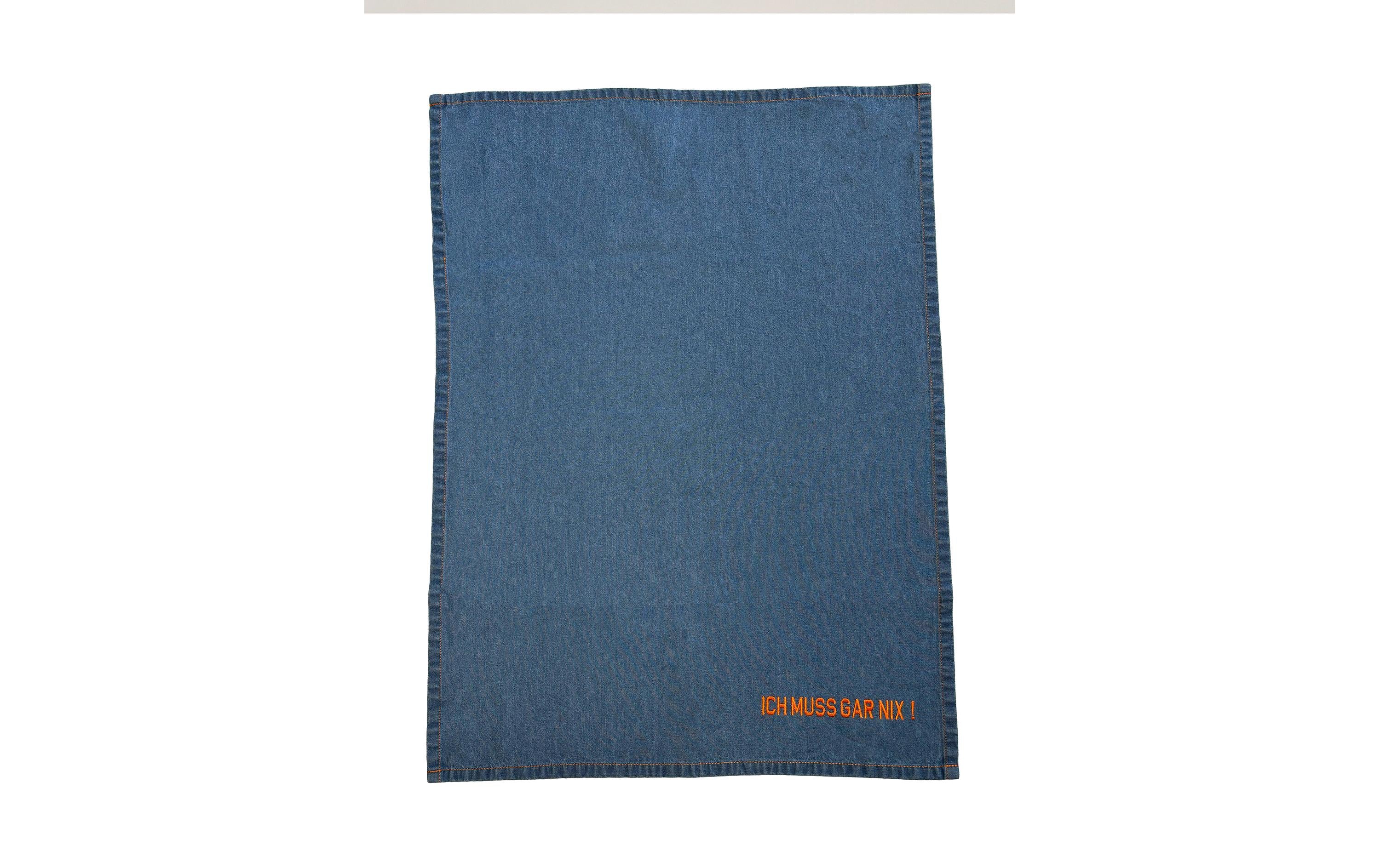 pad Geschirrtuch, Denim orange, 50 x 70 cm, 2er Pack