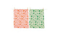 pad Geschirrtuch, Glückspilz orange-green, 50 x 70 cm, 2er Set