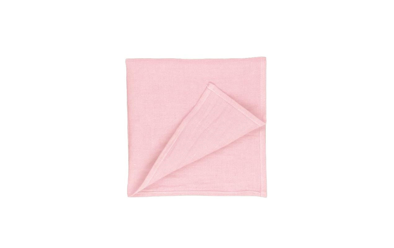 Proflax Serviette, Leinen rose, 40 x 40 cm