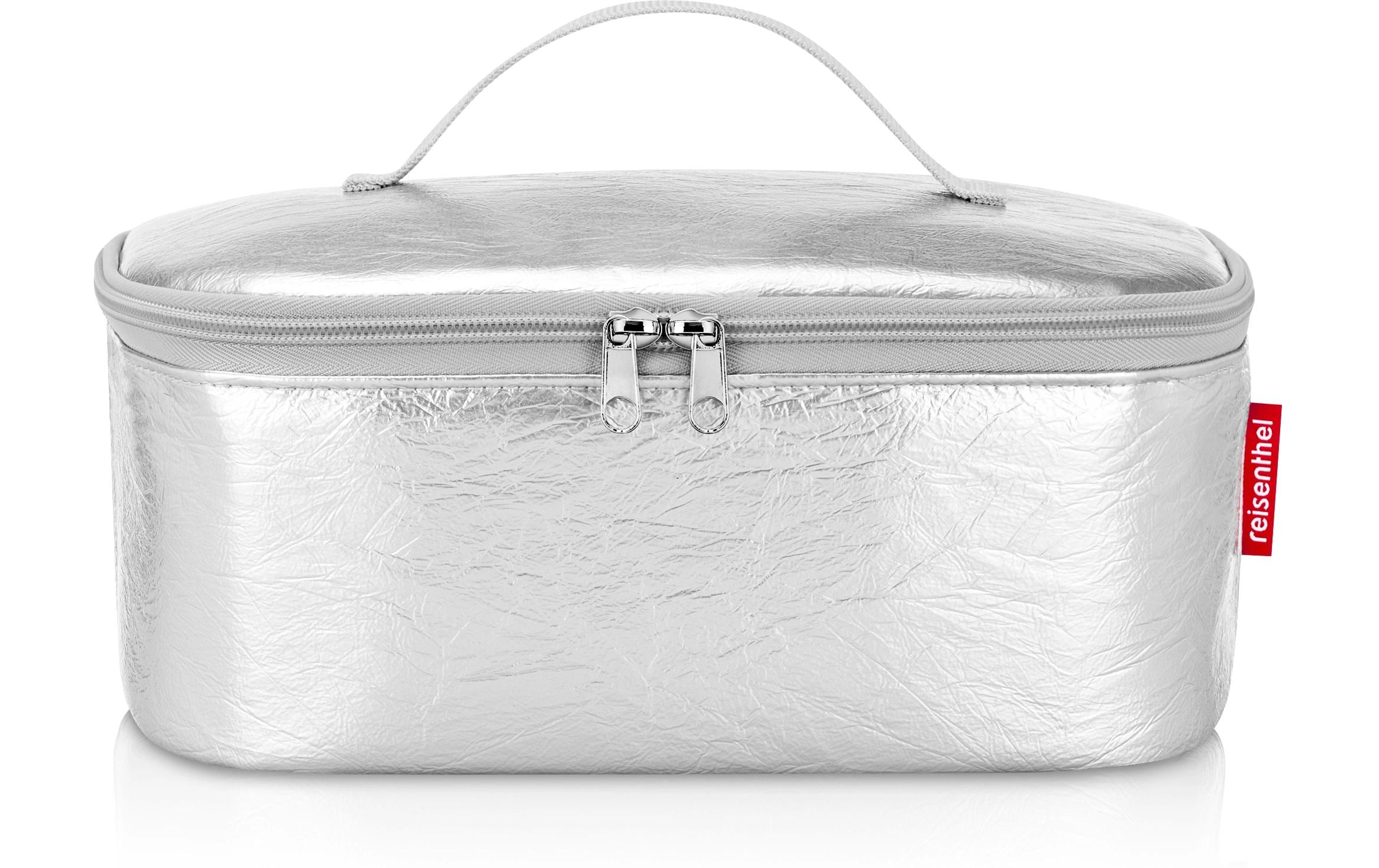Reisenthel coolerbag M pocket silver crackle