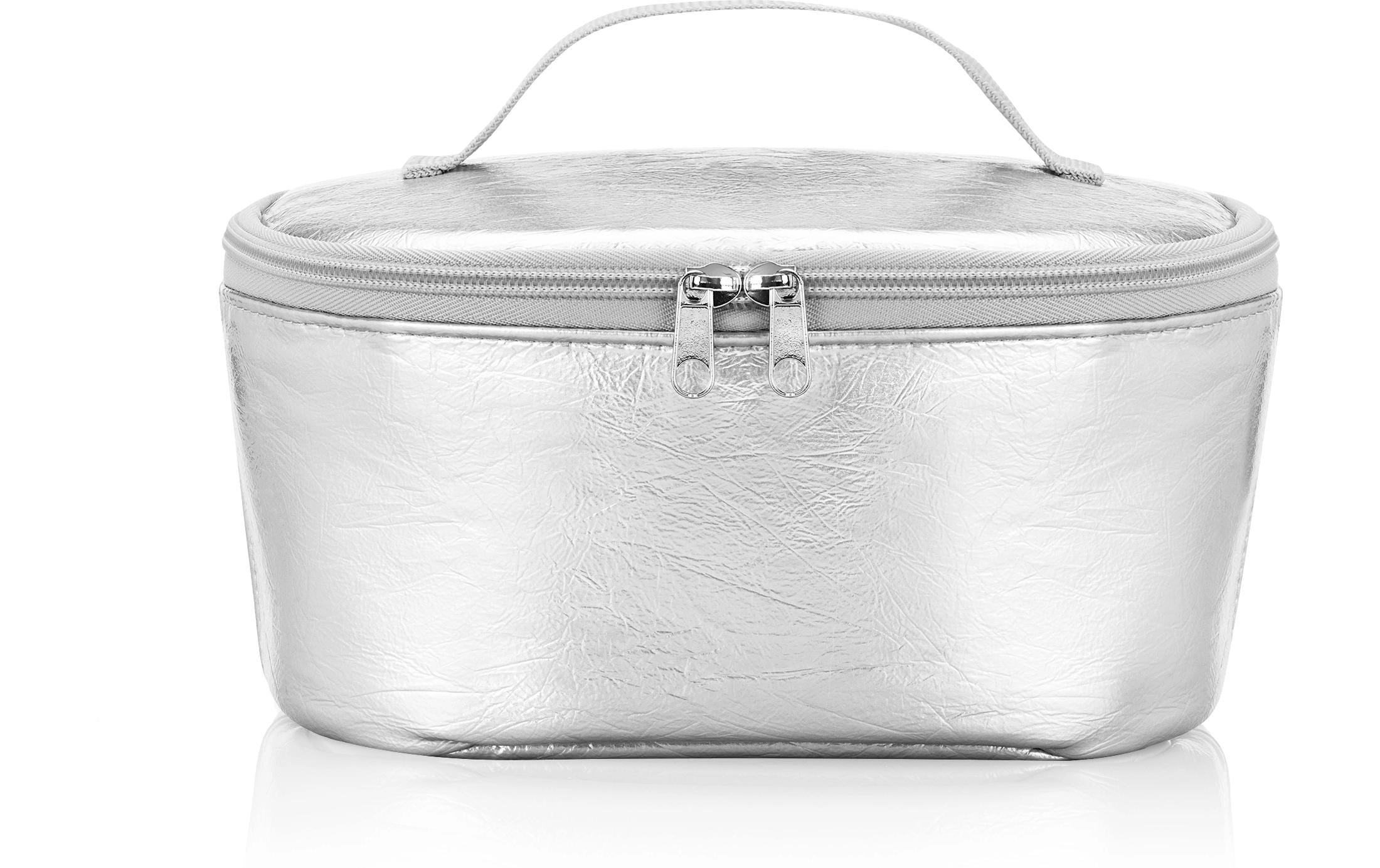 Reisenthel coolerbag S pocket silver crackle