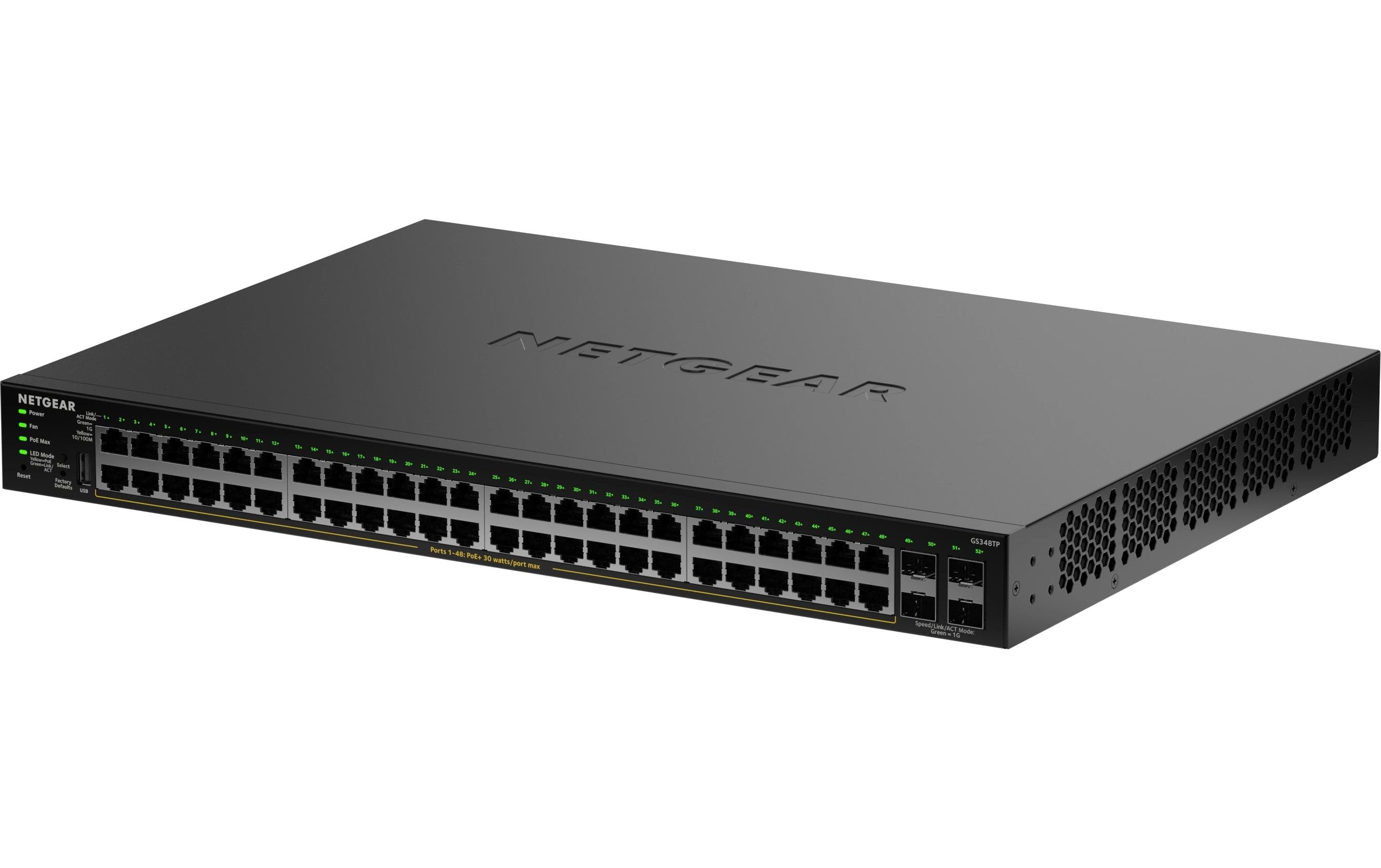 Netgear GS348TP v2: 48 Port PoE+ Switch