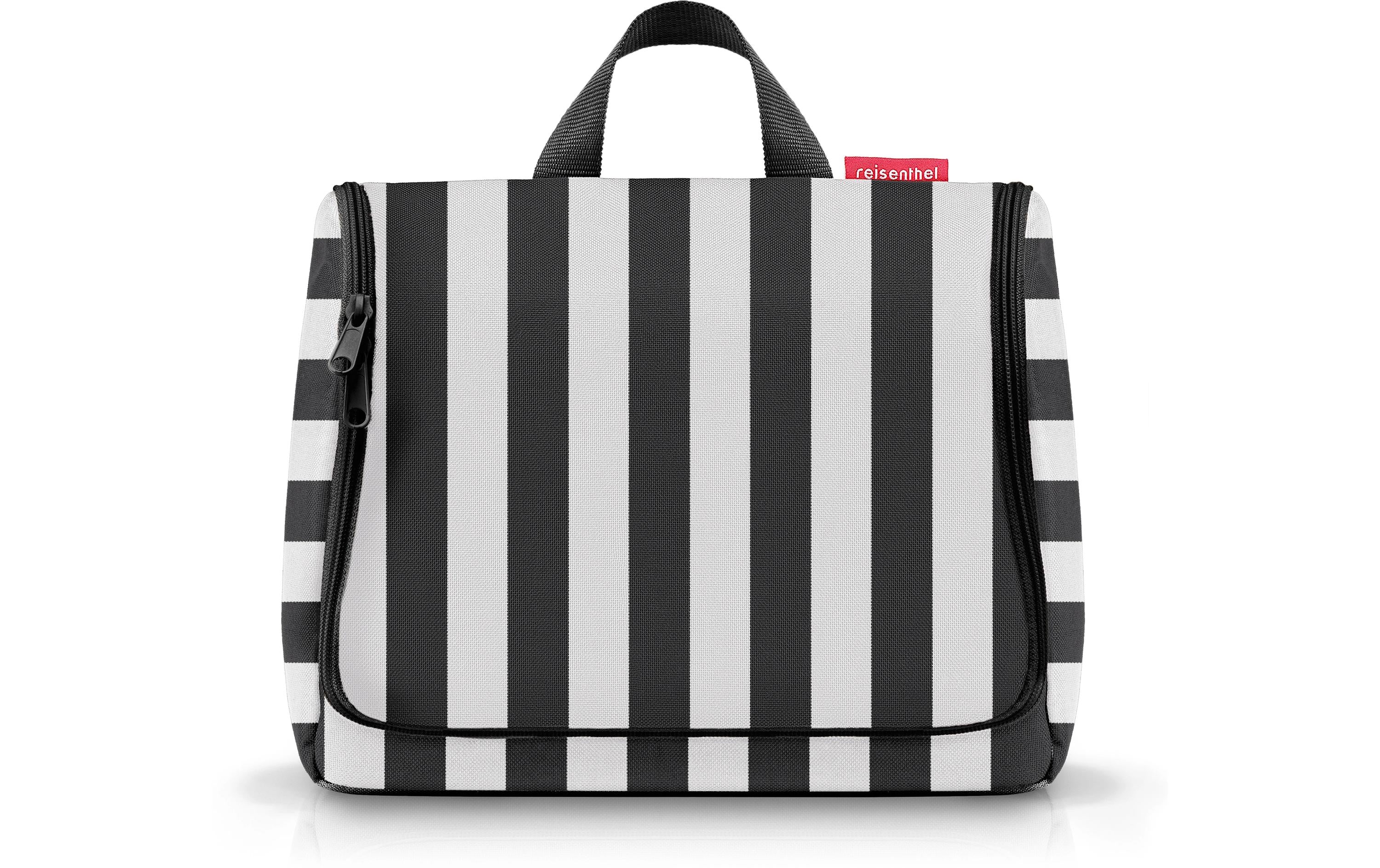 Reisenthel toiletbag XL summerstripes black