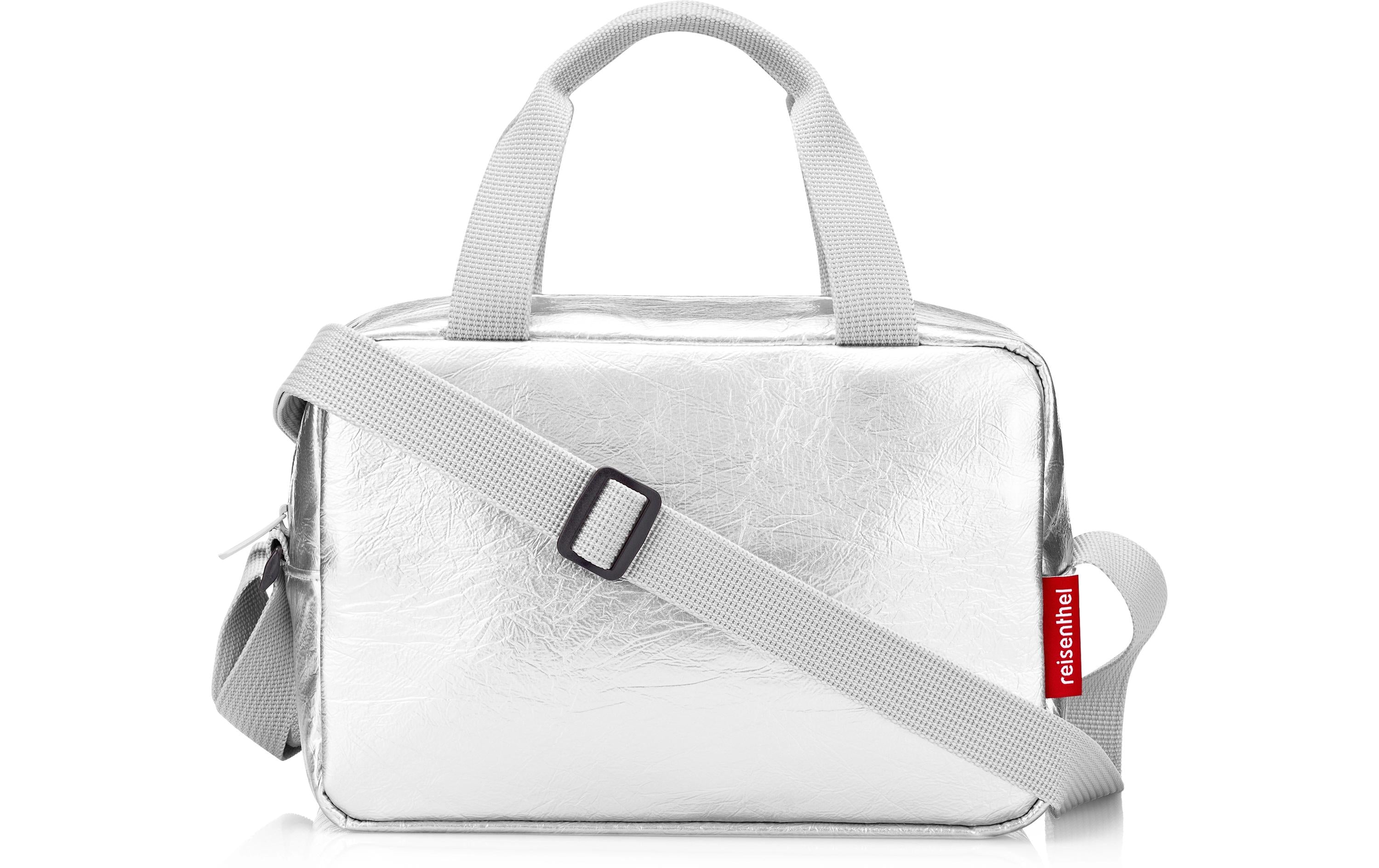 Reisenthel coolerbag to-go silver crackle