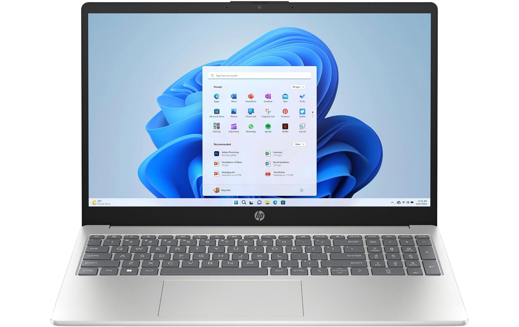 HP Laptop 15-fd2708nz,15.6",FHD,Silver