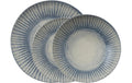 AK Teller Set 12-Teilig Sunlight Blue Stoneware