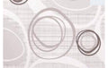 Hubatka Tischset IDEAL Tischset beige, Kreise, 030x044cm
