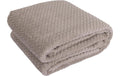 Hubatka Plaid Uni, pearl Wohndecke 180x220cm