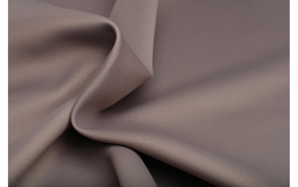 Hubatka Nachtvorhang, zink, 140x260cm Blackout Fertigvorhang mit Click Gleiter