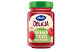 Hero Delicia Weniger Zucker Himbeerkonfitüre Glas 270g
