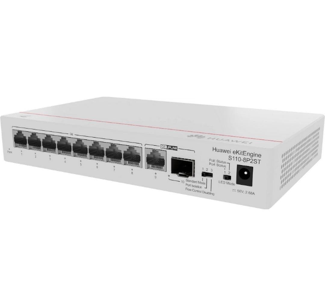Huawei Unmanaged Switch: S110-8P2ST