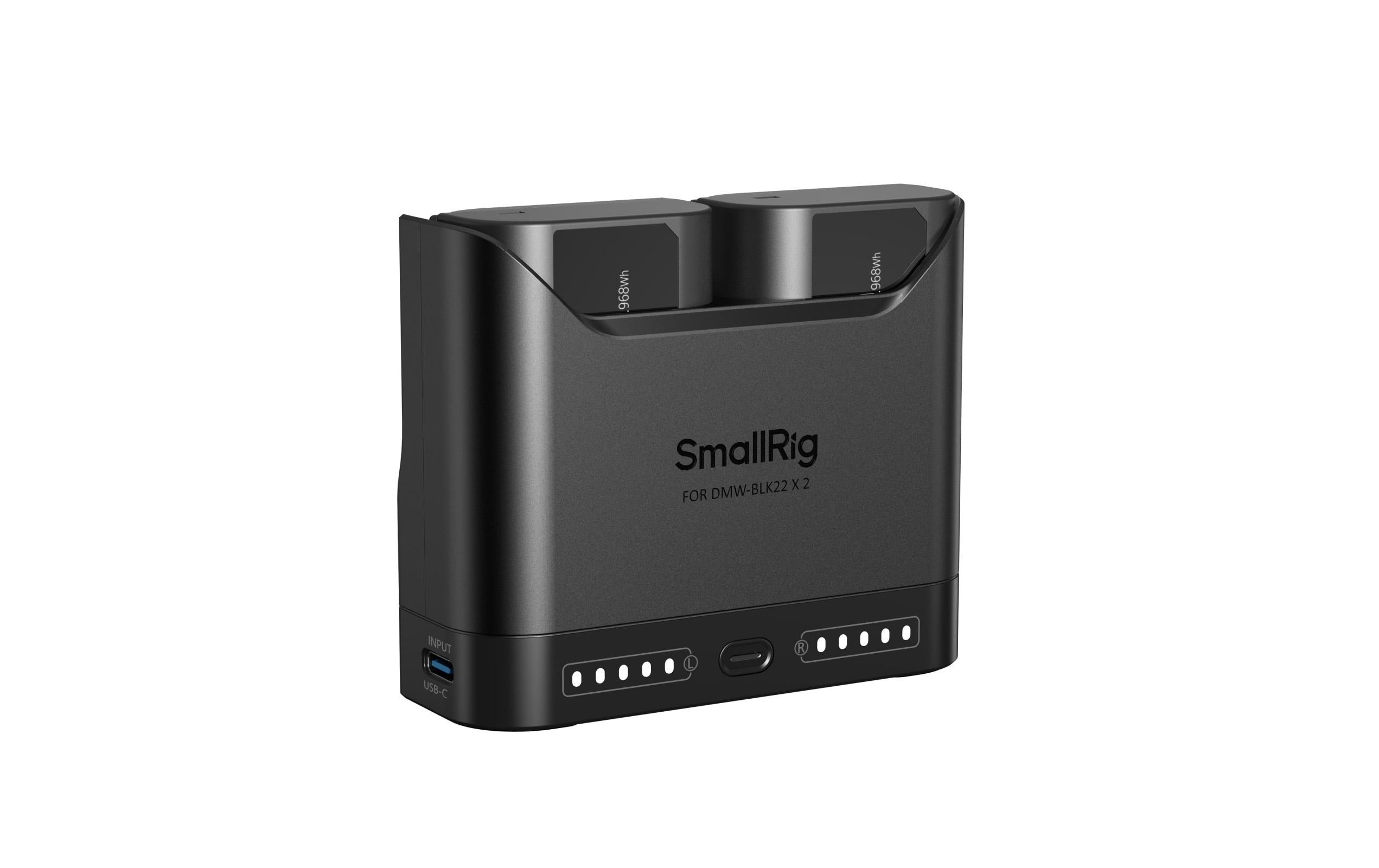 SmallRig Turbo Charging Kit for DMW-BLK22 Camera Batteries