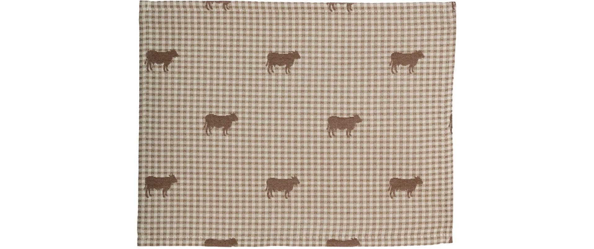 Hubatka Tischset BELLA, beige Tischset gesäumt 035x045cm