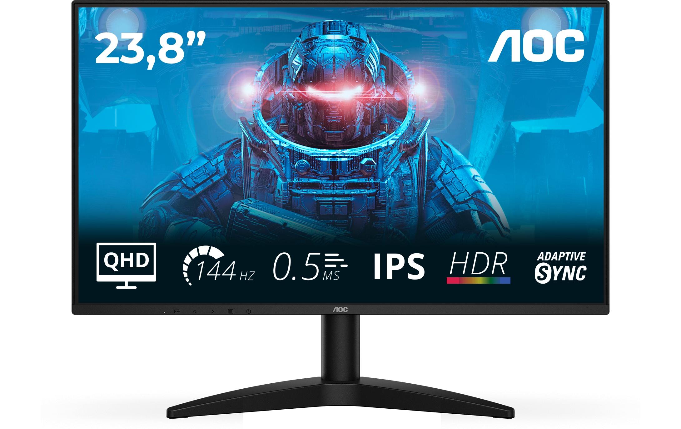 AOC 24" Q24B36X, 2560 x 1440, 144 Hz IPS DP, HDMI