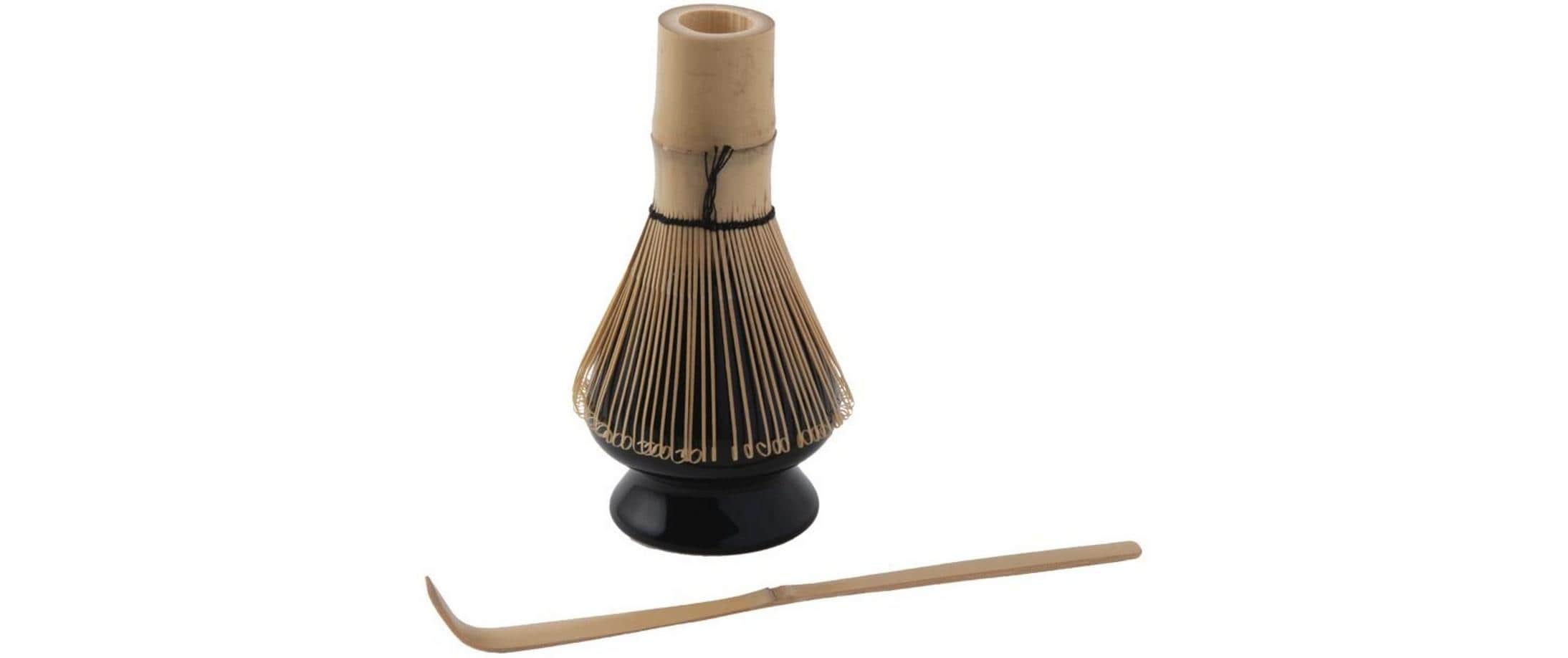 Paderno 3-teiliges Matcha-Set Keramik Bambus