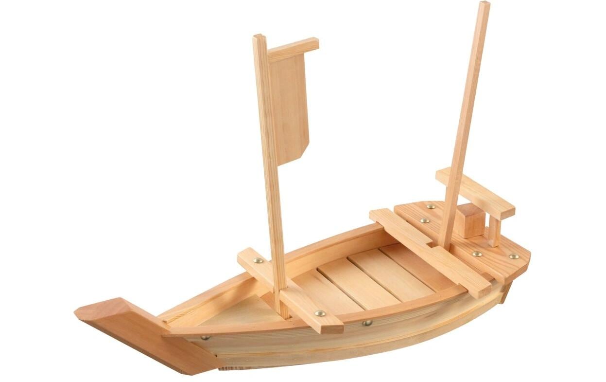 Paderno Sushi-Boot 40x18 Cm Kiefernholz