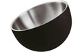 Paderno Schüssel Doppelwandig Cm 24X18,2 Serie 2300 3-Ply Black