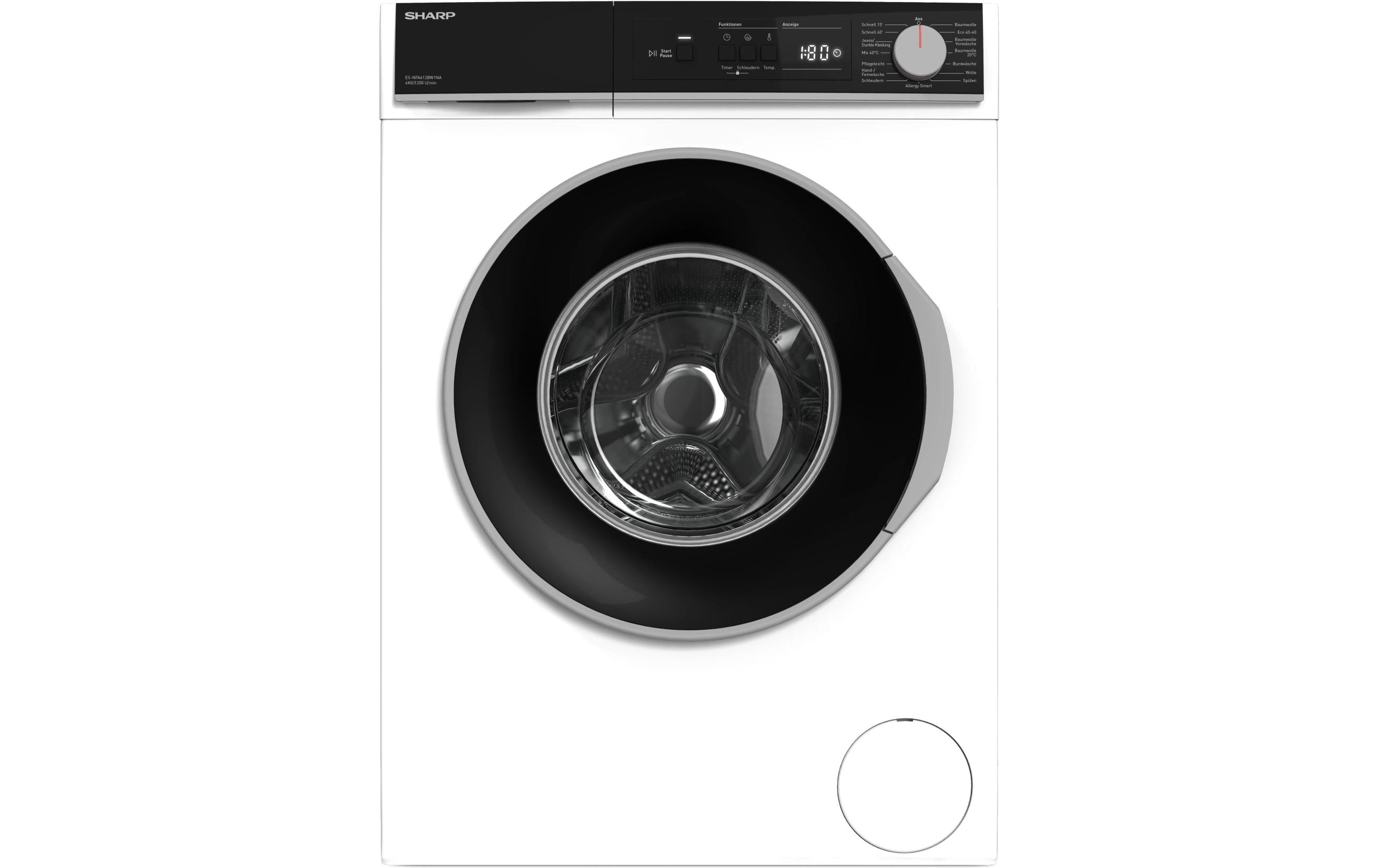 Sharp Waschen ES-NFA612BW1NA