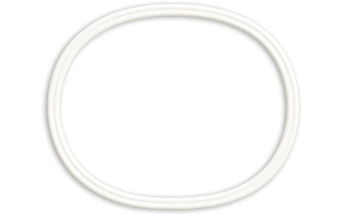 ee zee Silikon-Fugenring 800mm weiss flexible, einfache Fertigfuge