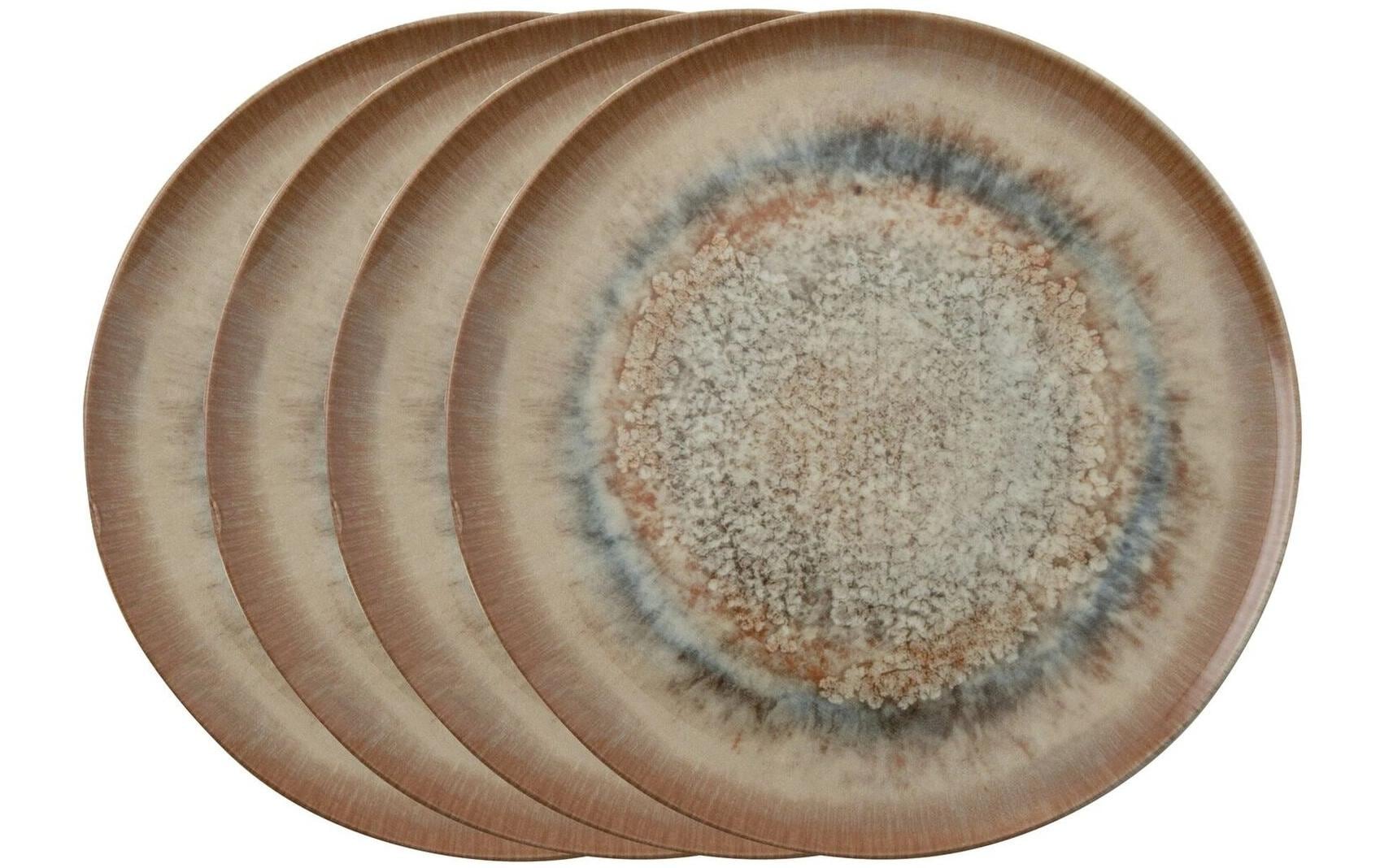 AK Set 4 Pizzateller Cm 32 Galaxy Venus Stoneware
