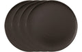 AK Set 4 Pizzateller Cm 32 Onyx Stoneware