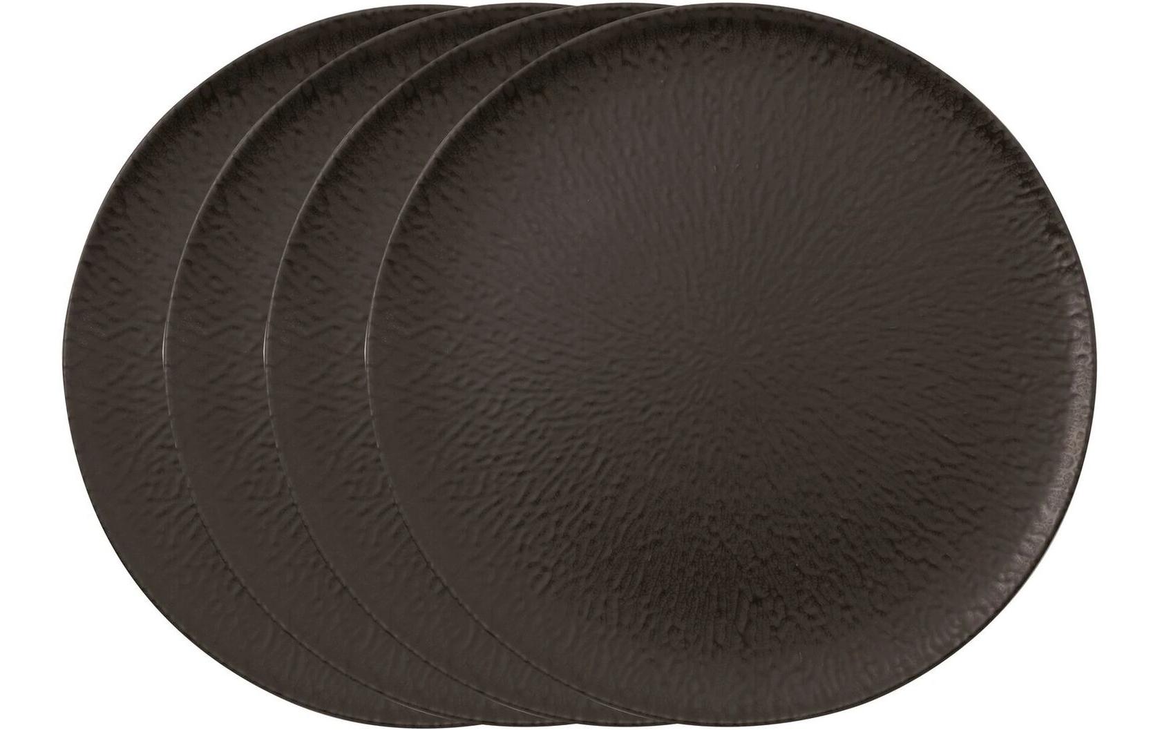 AK Set 4 Pizzateller Cm 32 Onyx Stoneware